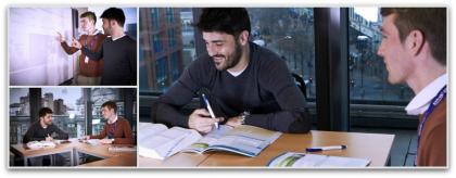 David Villa Meet-and-Greet bei Kaplan in Manchester - Englisch lernen