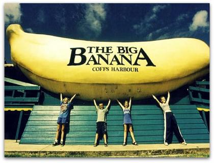 Typisch Australien - Big Banana