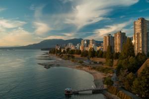 Vancouver die beste Stadt - sunset beach